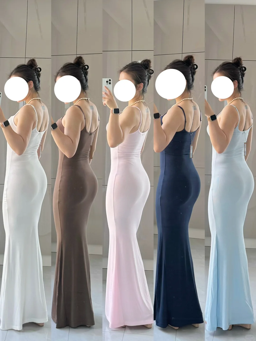 Skims soft lounge 吊带连衣裙