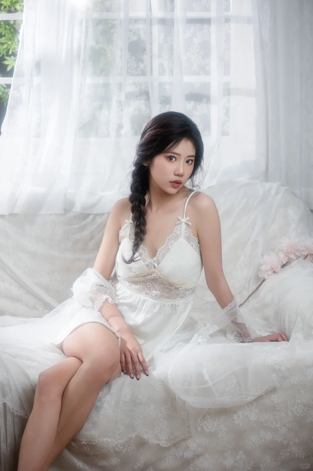 大学生模特体验超仙轻私房风格