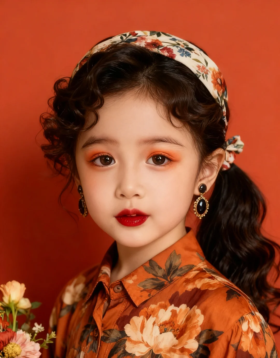 来自小小年纪的妈系女神范