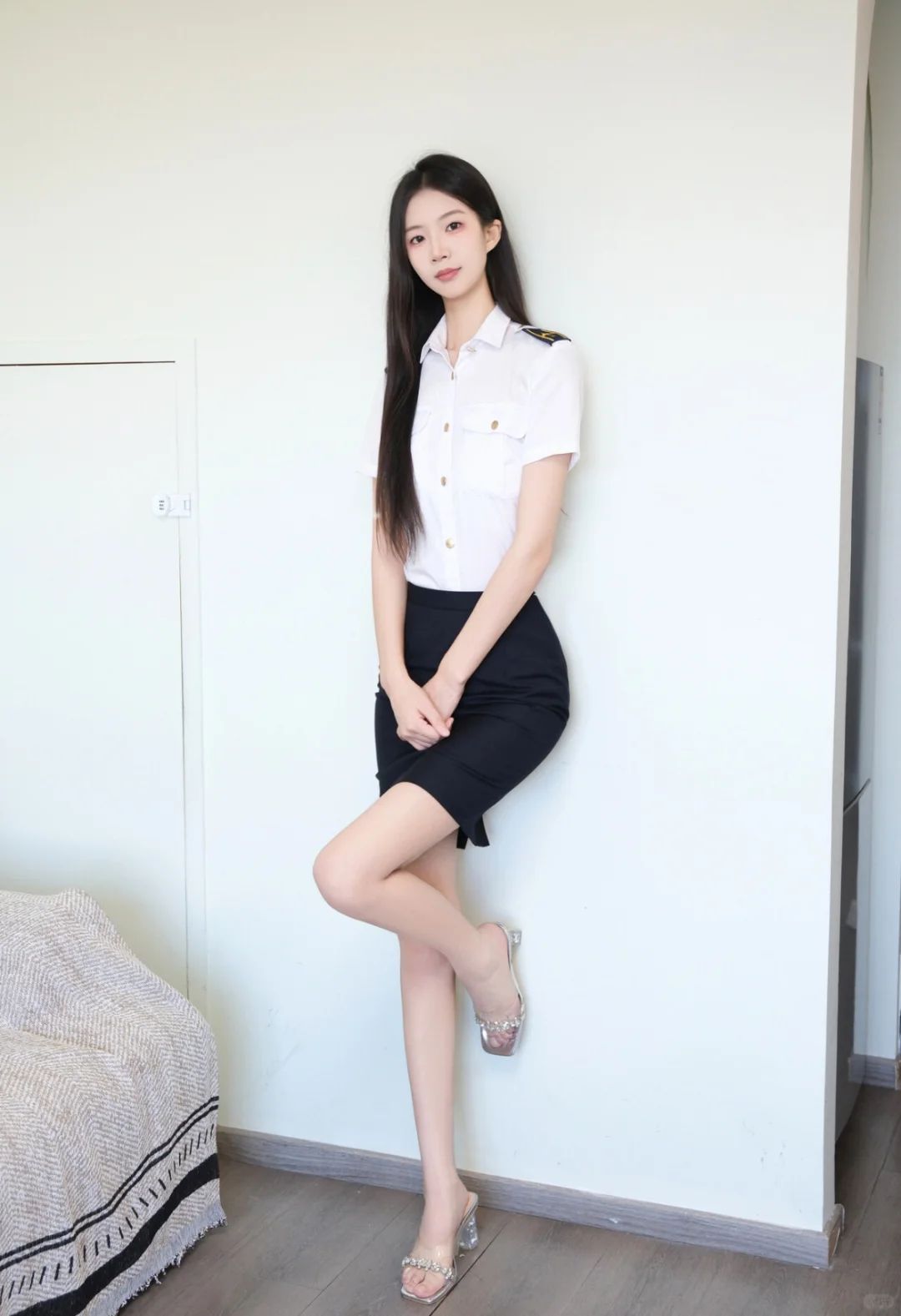 空乘系的长腿暴击，北京私房预热📷