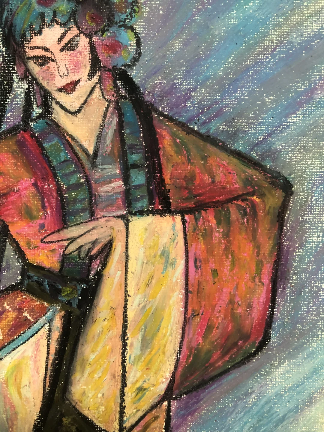 《戏曲美人1》红黄色调直接戳中我的国风DNA！