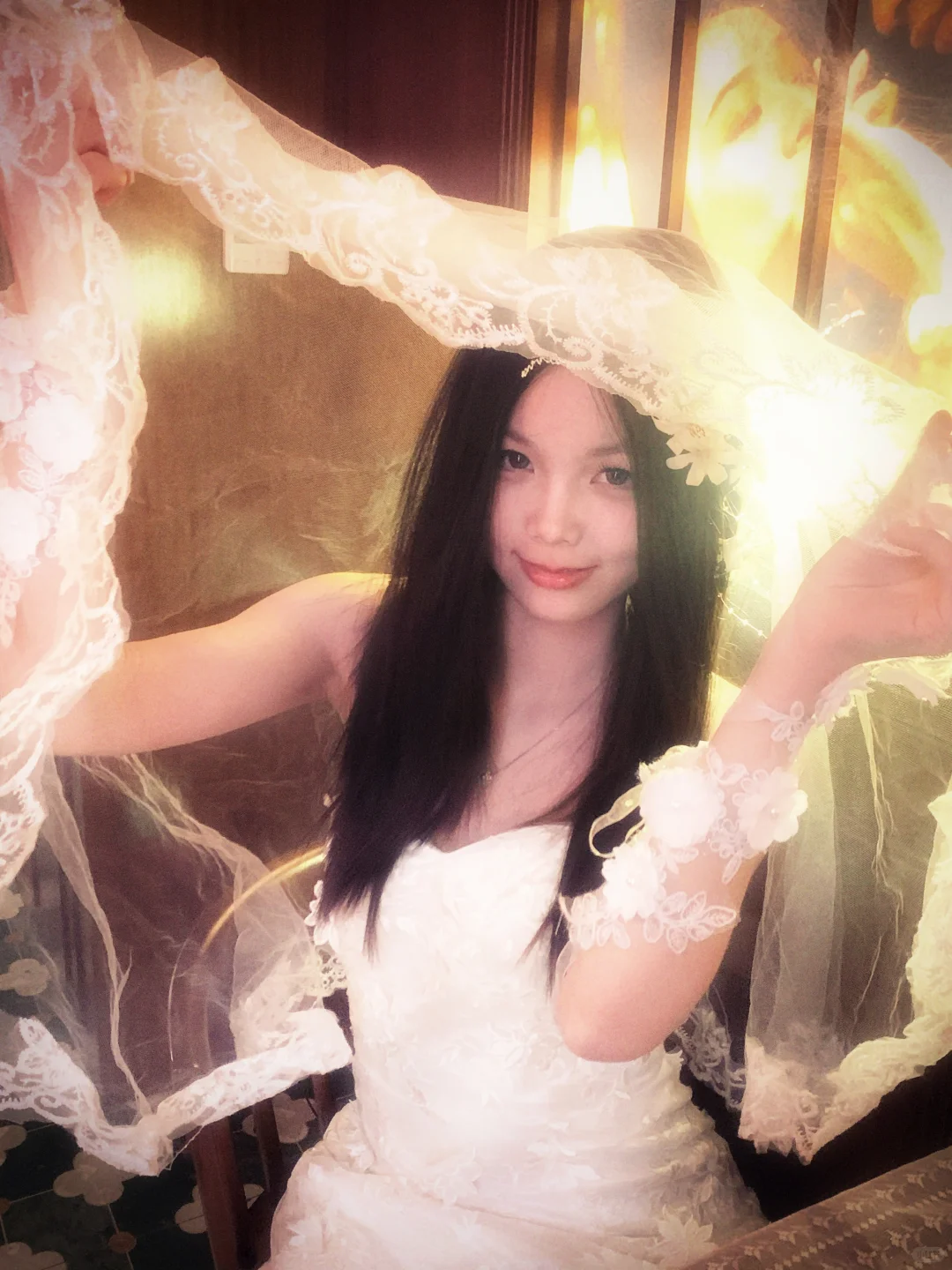 “我温柔的美妻👰🏻‍♀，我一直愿意”