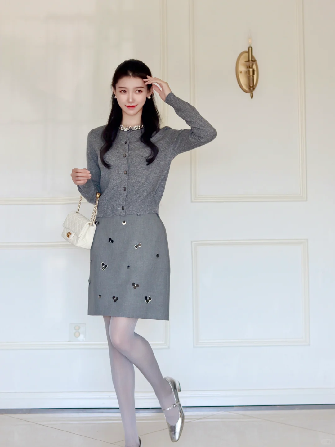 高冷职场风｜今天穿灰色☕️📁