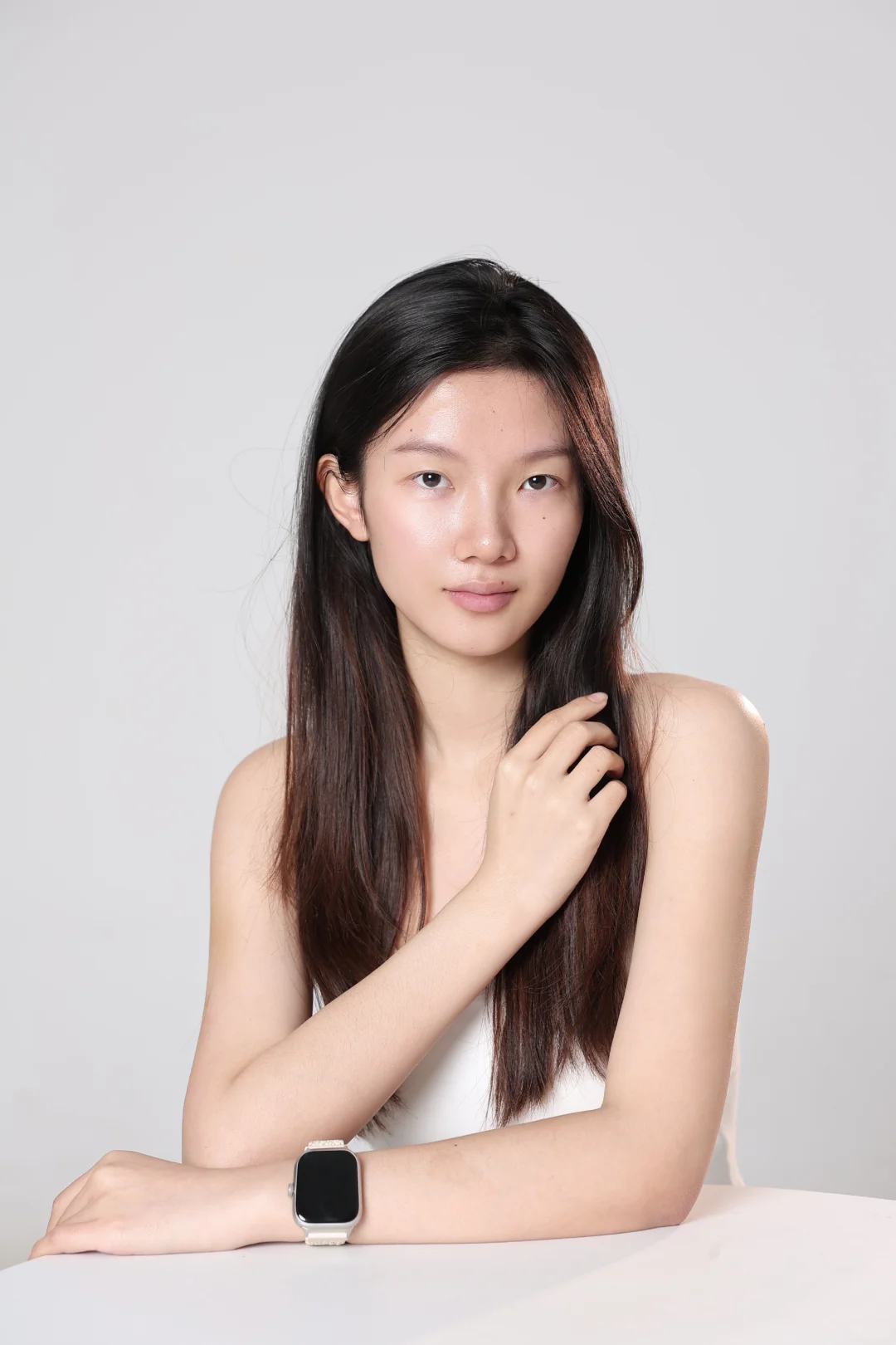 郑州女模素颜卡 工作吻上来