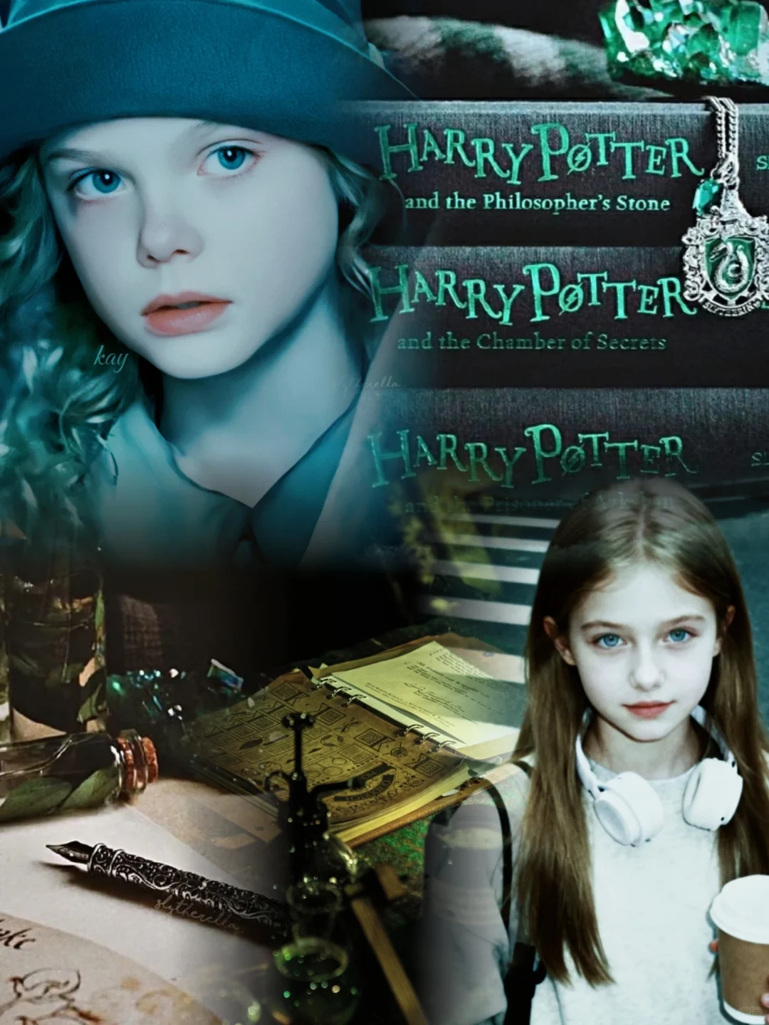 hp自设图【斯莱特林】fu li篇