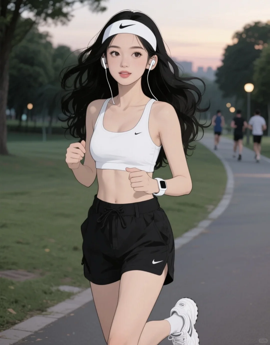 去跑步吧，享受自由的风😂