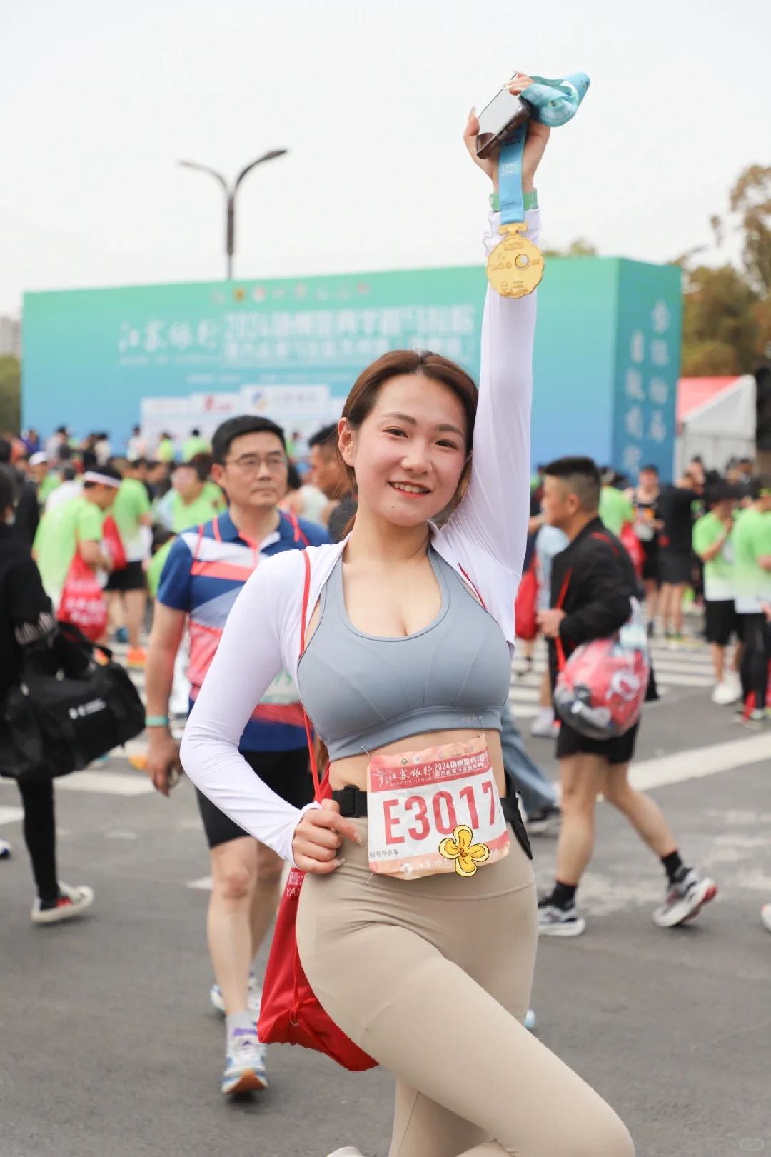 扬州马拉松-随风奔跑，自由是梦想👏