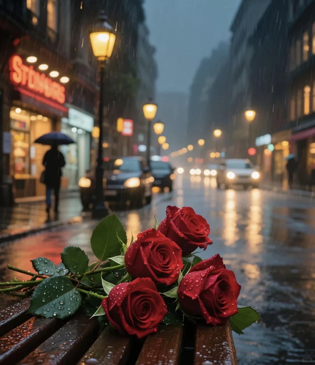 深红色的孤傲🌹