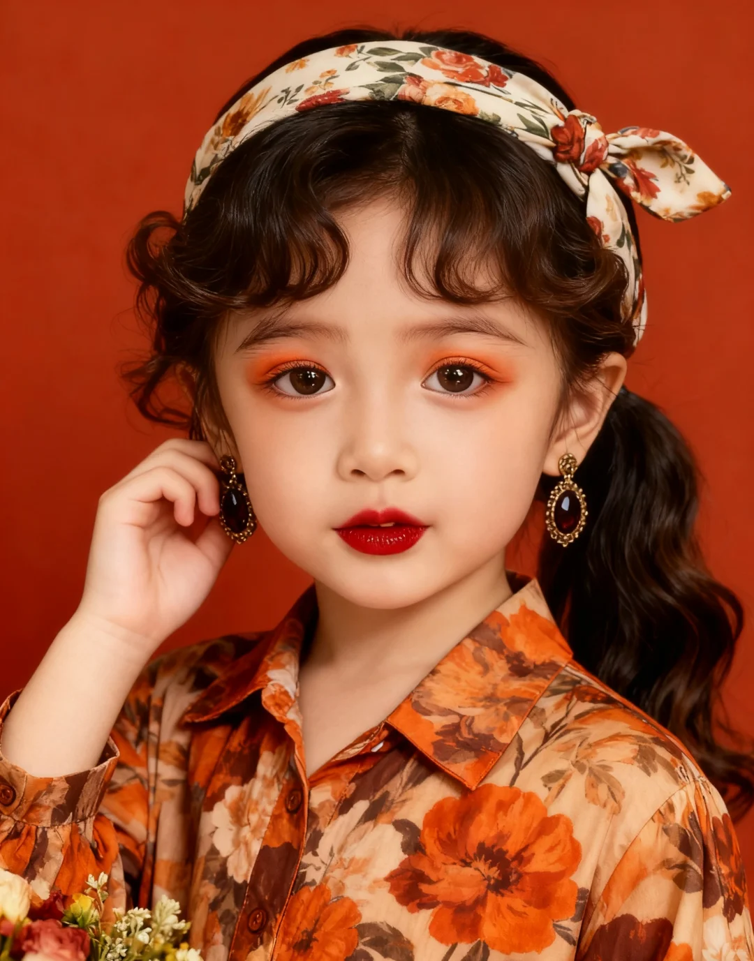 来自小小年纪的妈系女神范