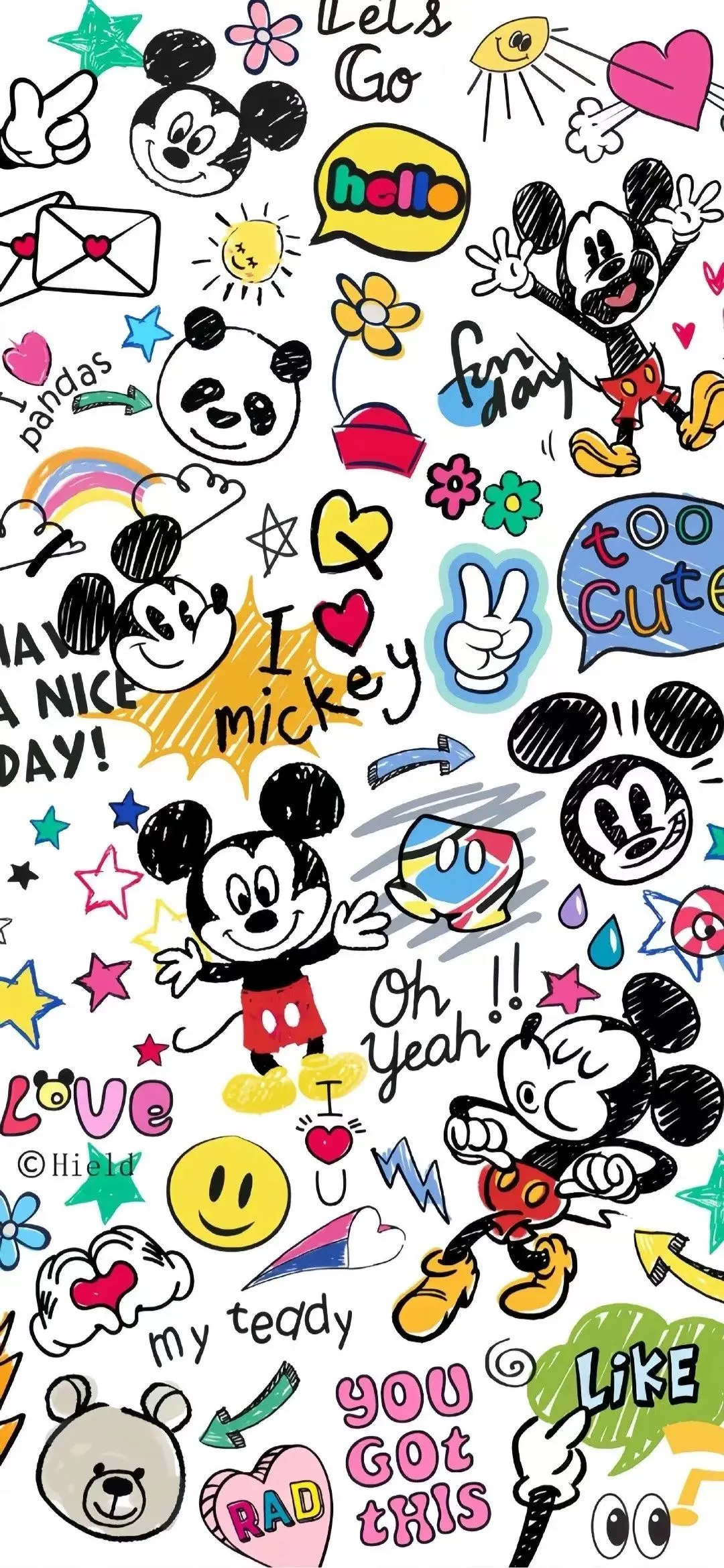 迪士尼壁纸合集｜把童话世界装进手机屏幕