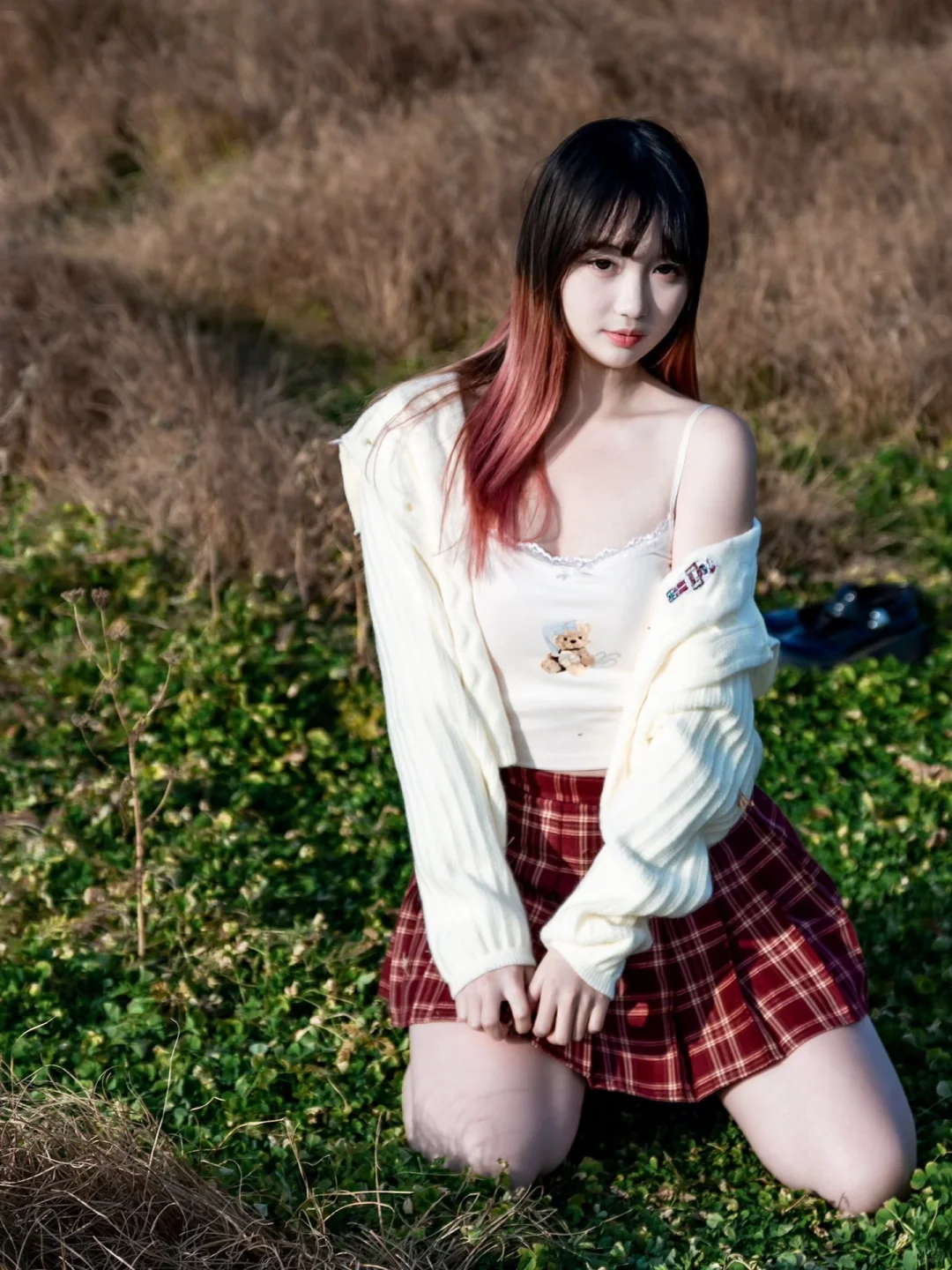 在秋天的草地上｜感受旷野的慵懒惬意时光