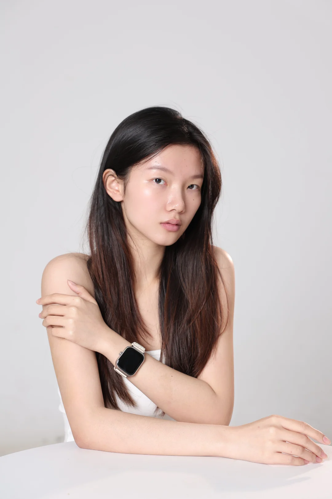 郑州女模素颜卡 工作吻上来