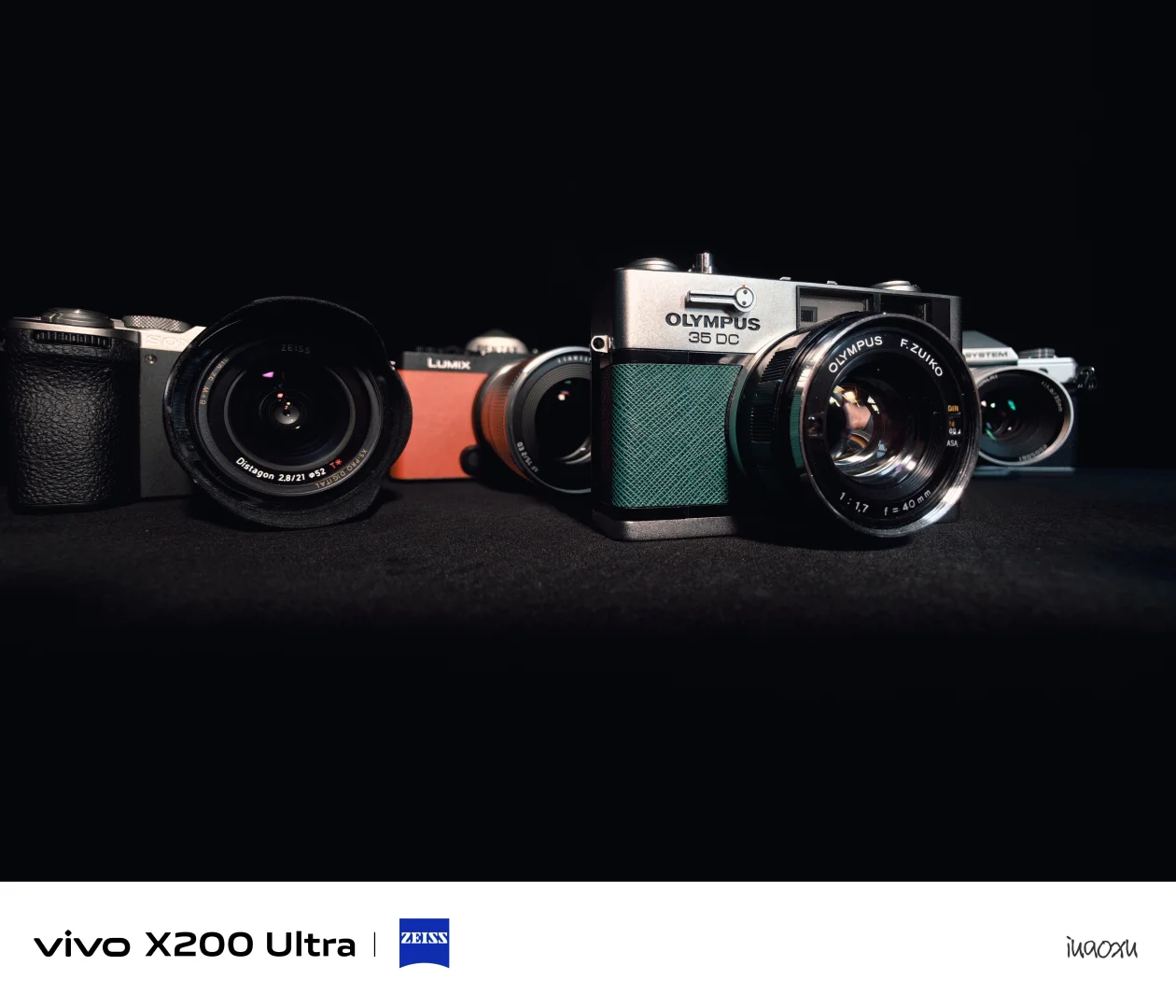 终于集齐了好看的相机,这是颜值党的胜利✌