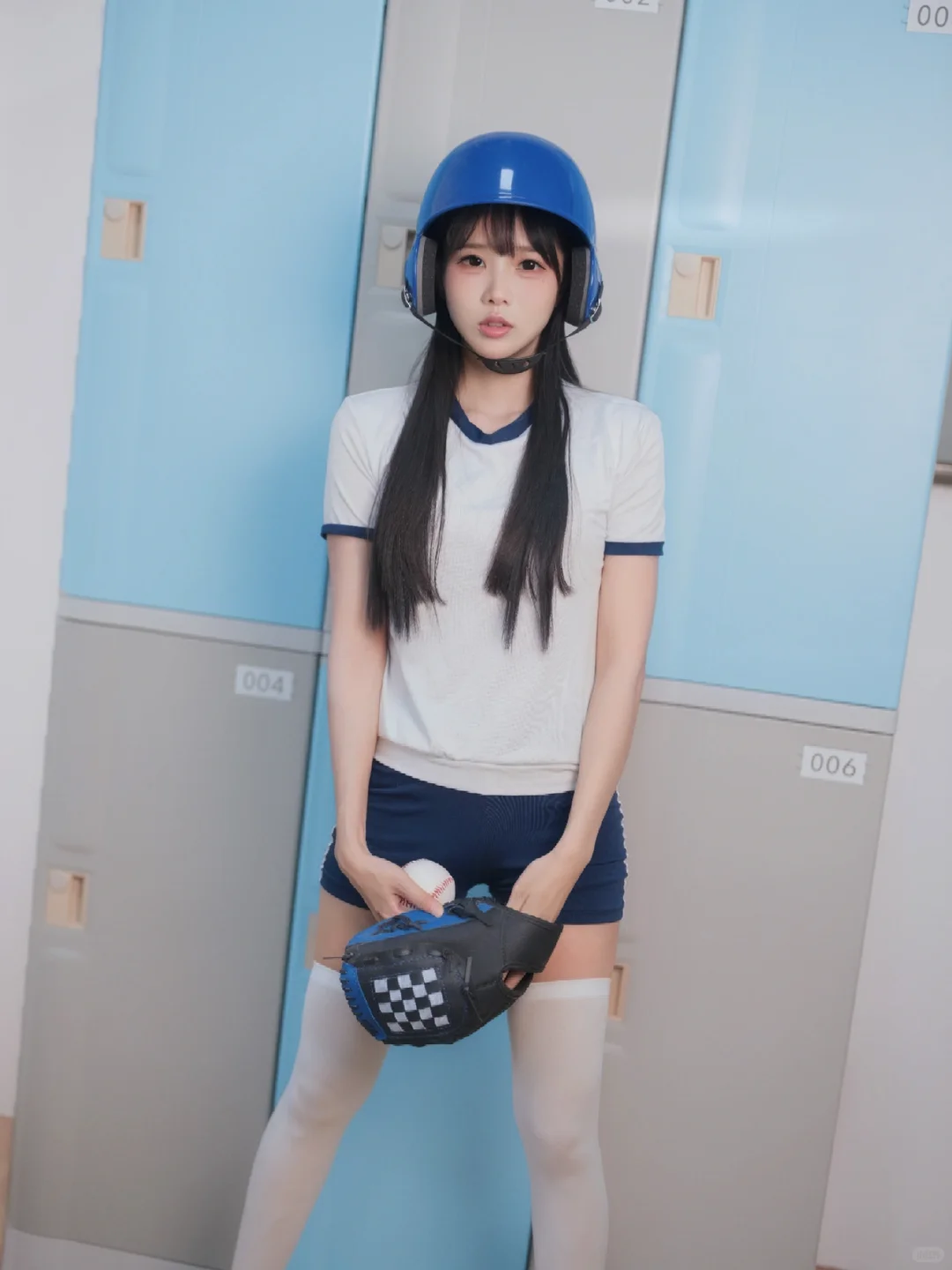 这也太甜太可爱了吧！放课后体操服少女