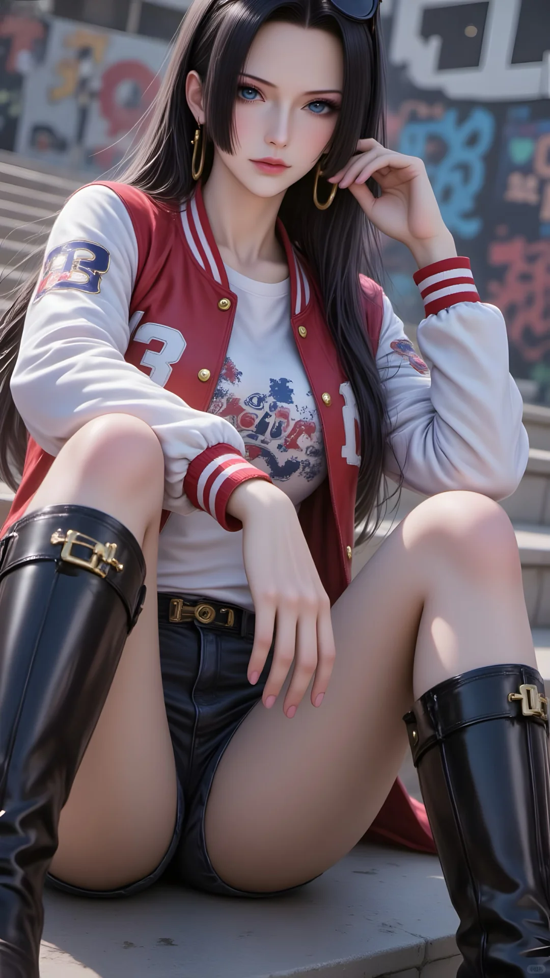 AI创作DIY海贼王女帝篇：灼影猎鸿