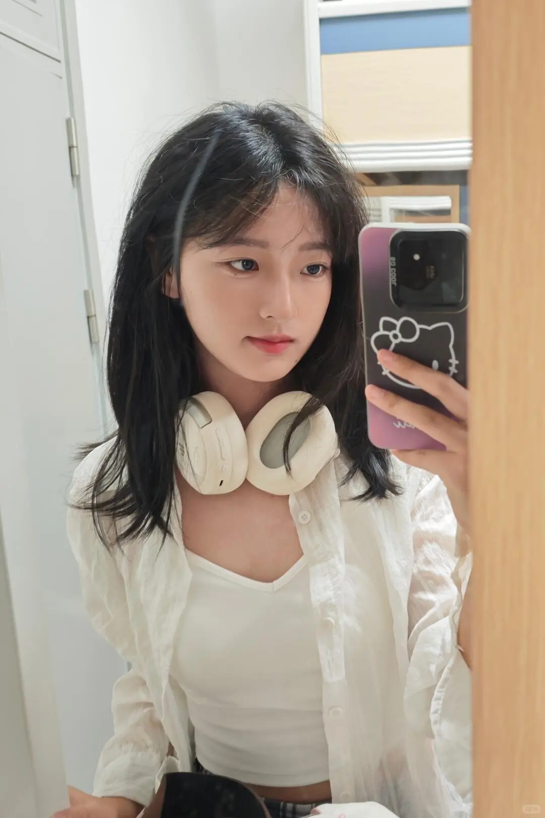 女大人生第一款头戴式降噪耳机😲