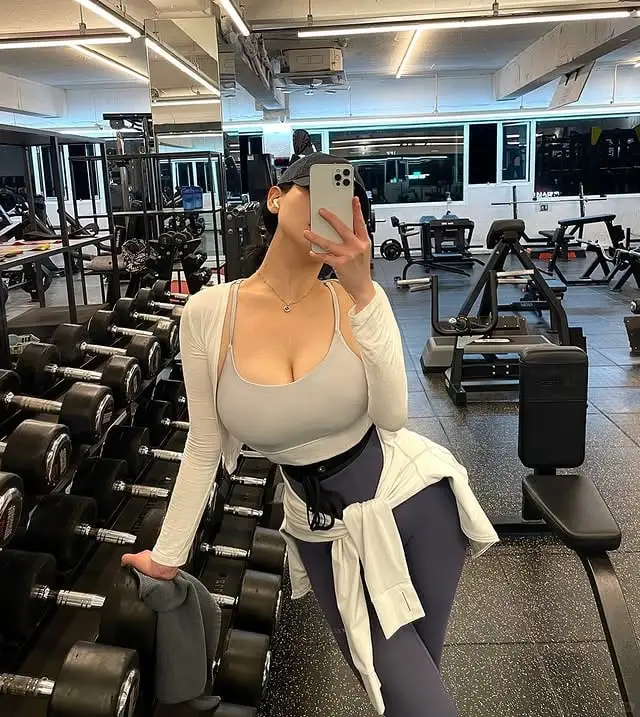 ins韩国小姐姐！和她一起健身吧！