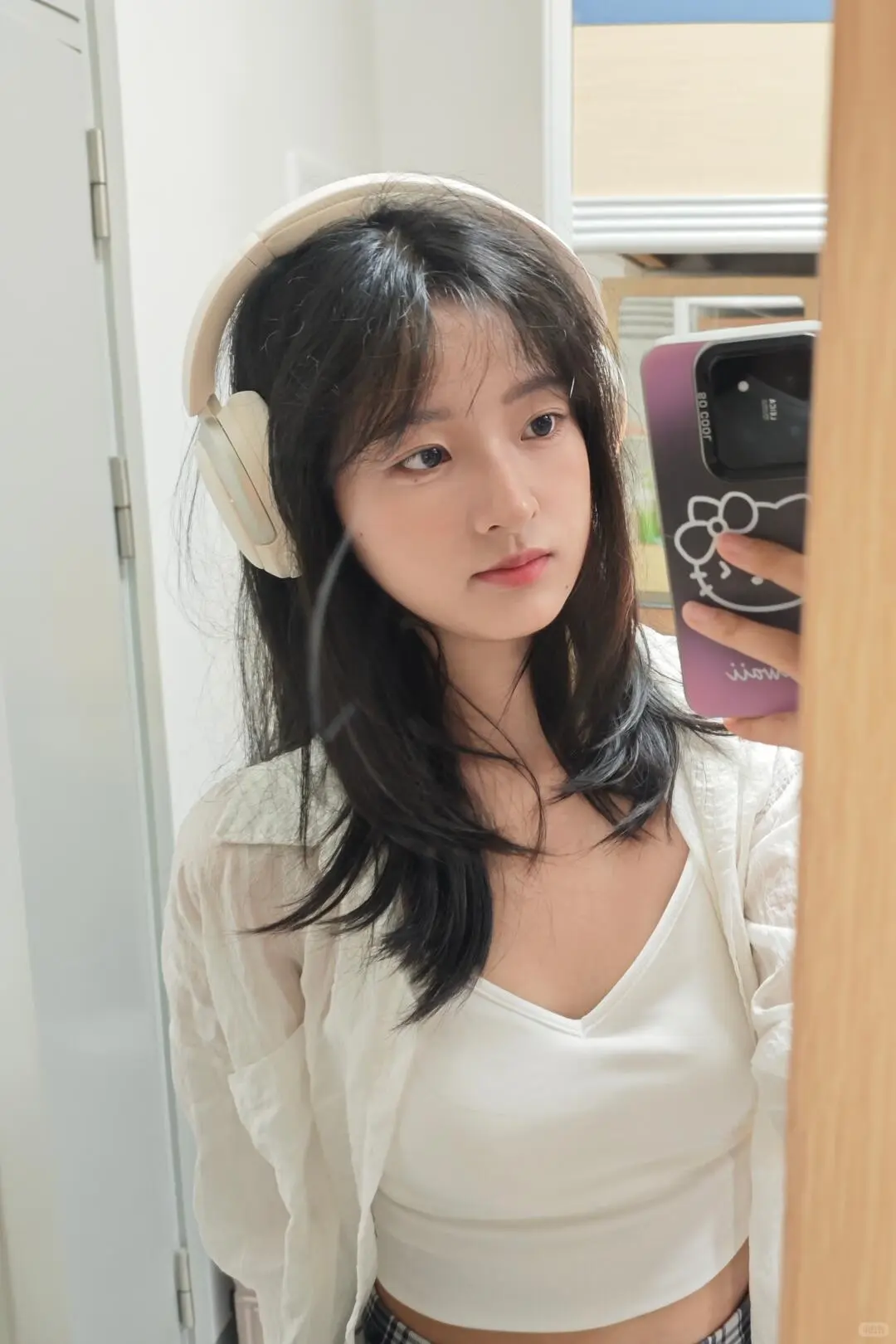 女大人生第一款头戴式降噪耳机😲