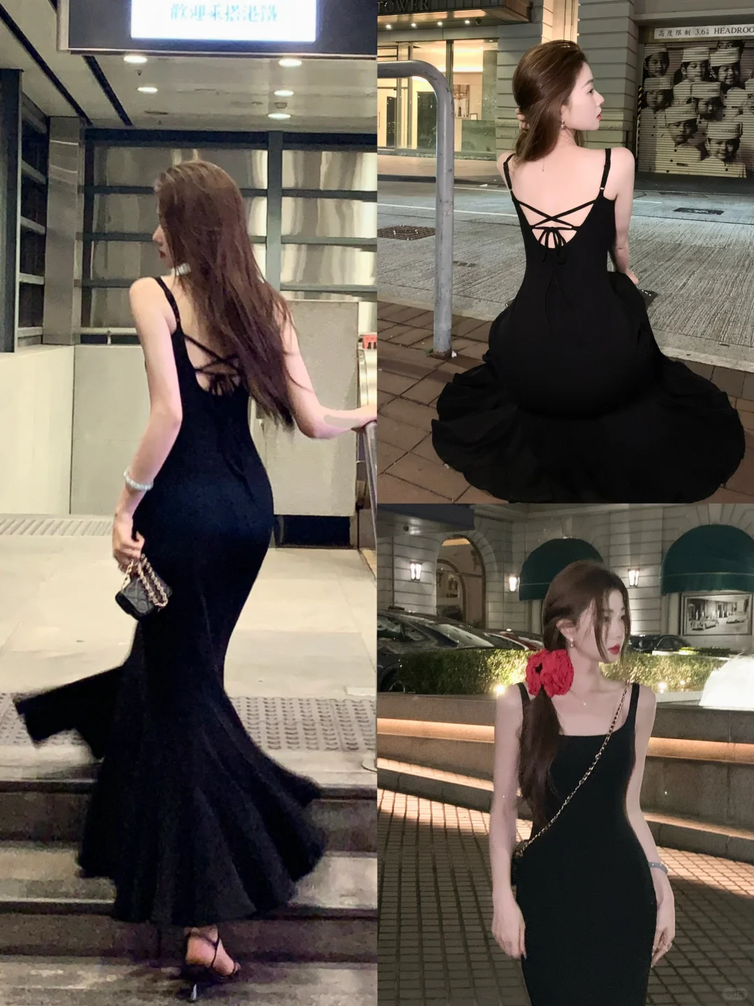 啊啊啊！！！这条露背连衣裙 回头率好高啊！！！