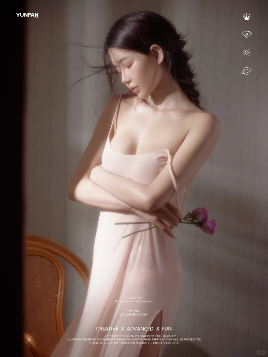 💗柔雾私房写真 | 光影下的纯欲氛围感~