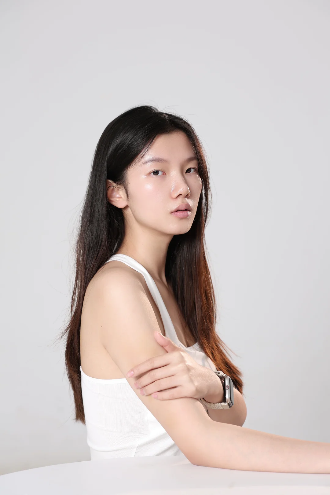 郑州女模素颜卡 工作吻上来