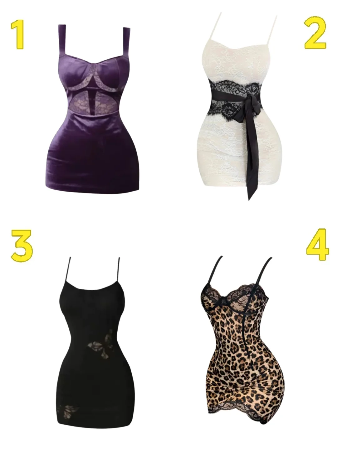 今日主题：性感吊带裙✨