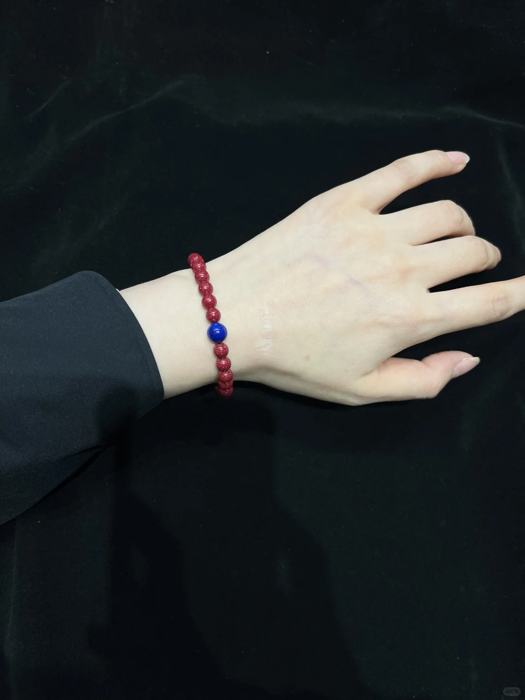 祖宗配色 朱砂青金石