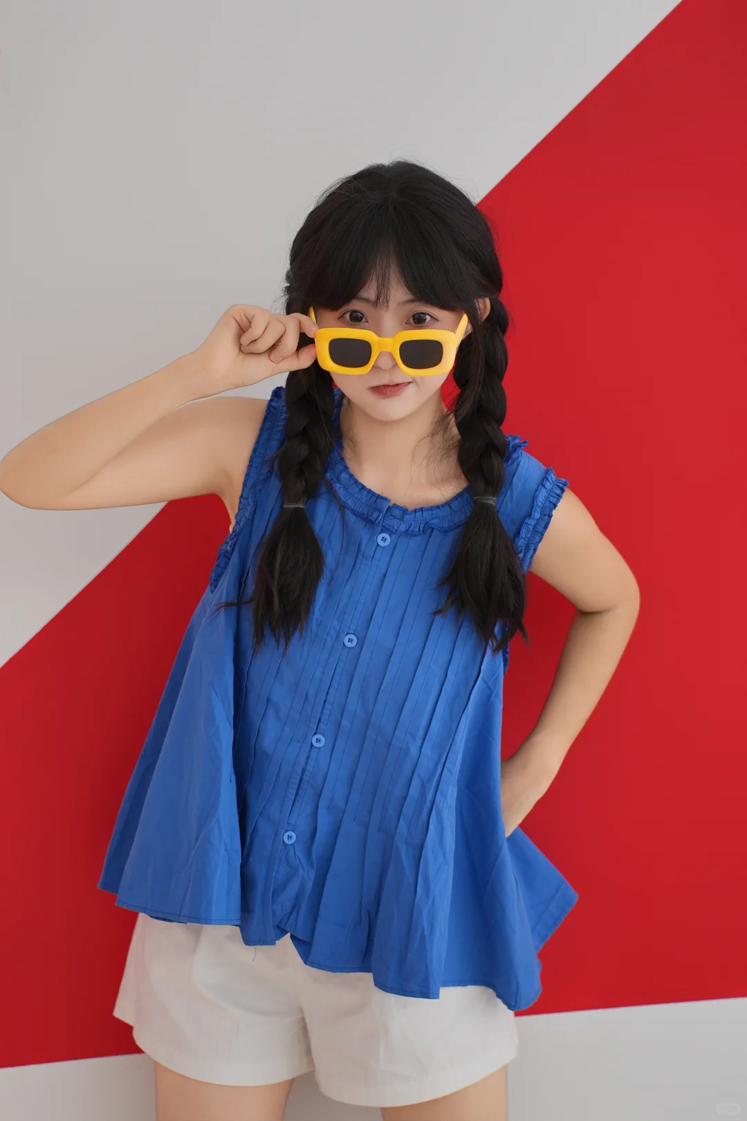 夏天就该拍甜妹