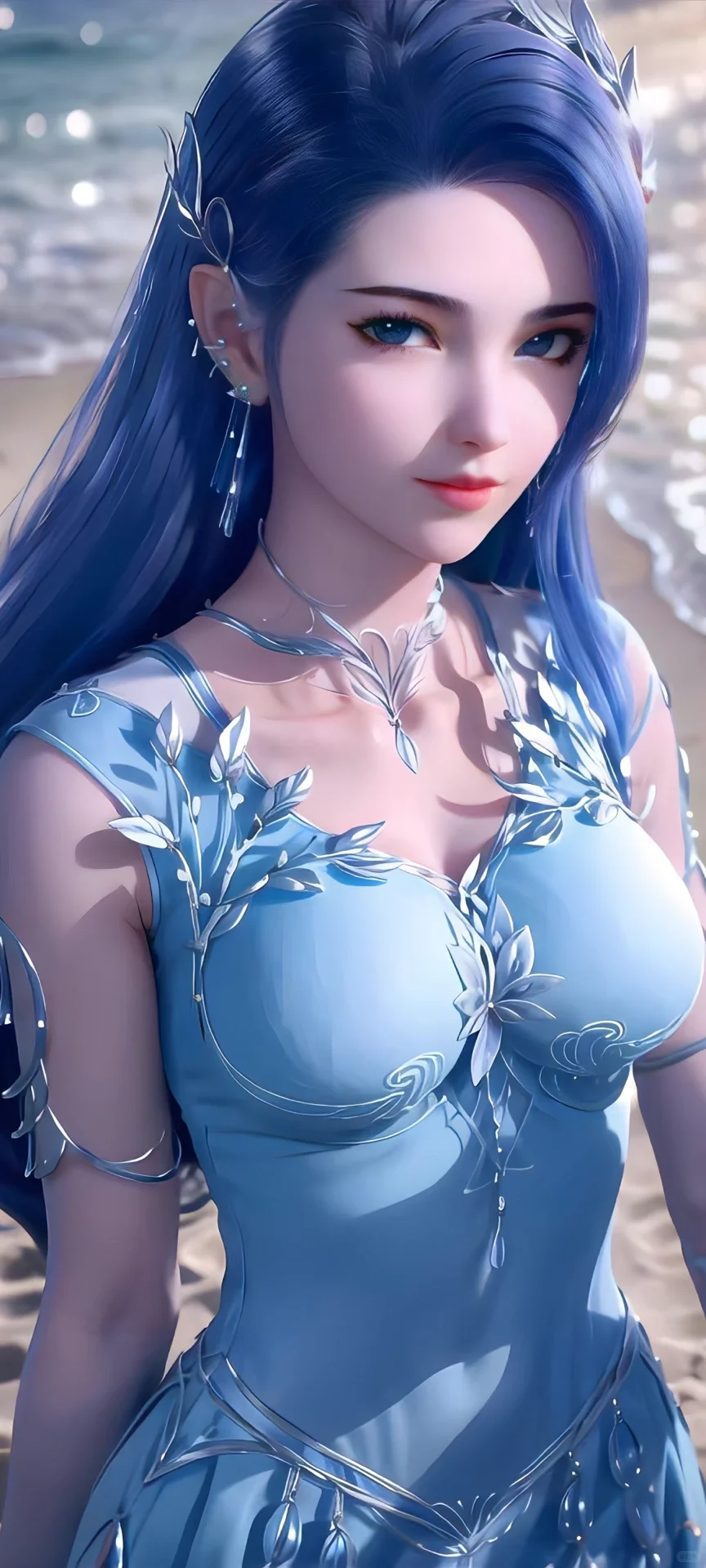 斗罗大陆：阿银 性感 AI 壁纸