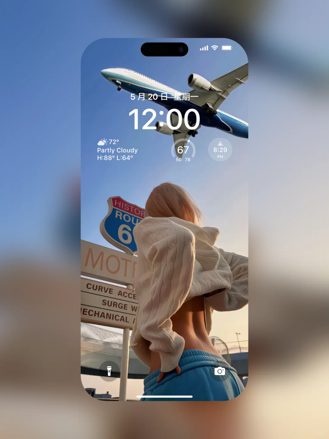 纯欲斩男锁屏 - 8K美女壁纸 iOS/安卓通用