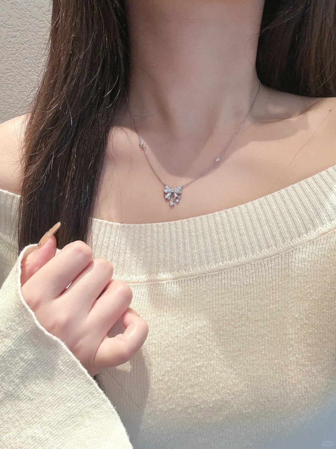 女大学生双11分享｜蝴蝶结🎀项链又纯又嗲！✨