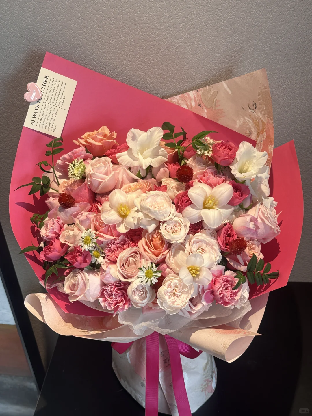 南通观山花店/玫红色➕粉色系~温柔且妖艳