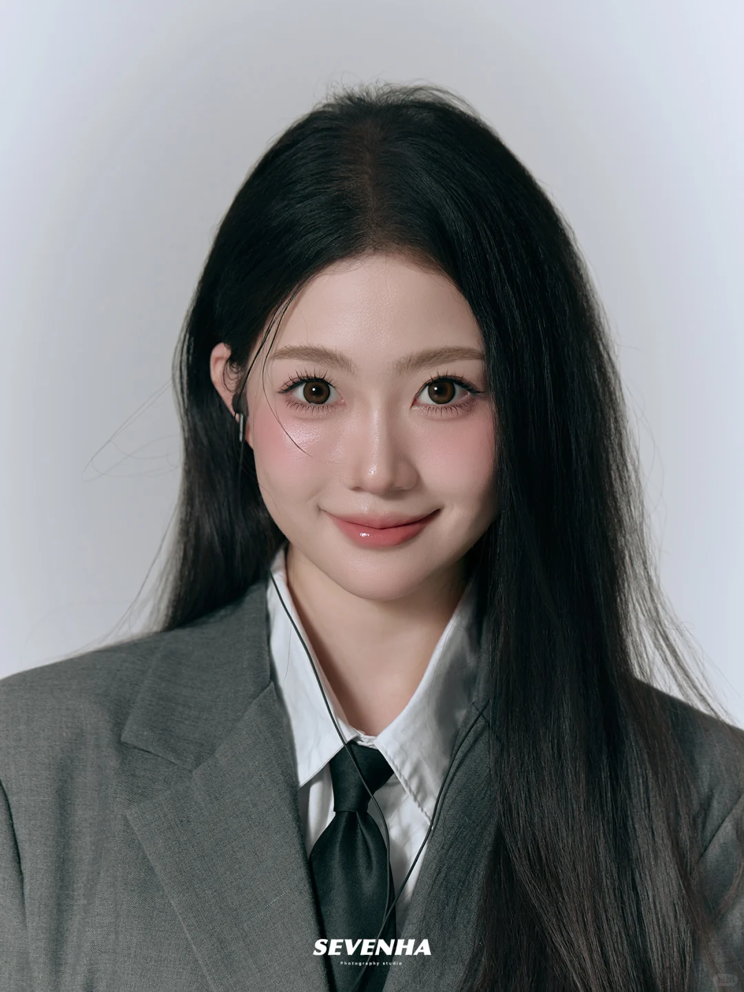 🩶永远都会爱的学院风！学姐韩系肖像🎧