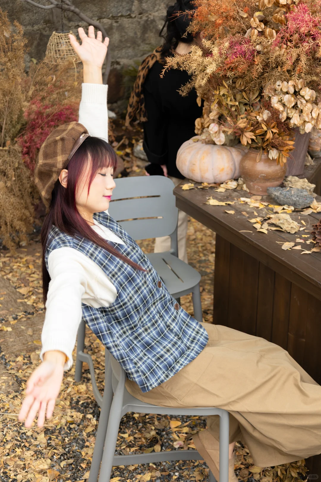 一杯咖啡☕️打翻了秋天调色盘