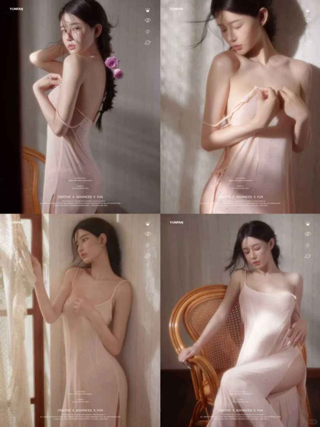 💗柔雾私房写真 | 光影下的纯欲氛围感~