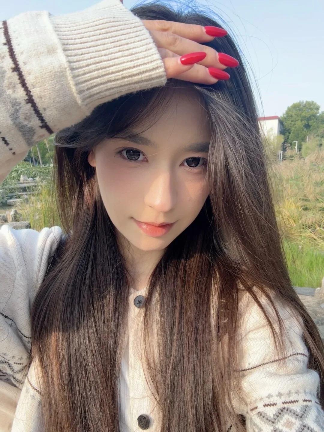 秋天的阳光好温暖好舒服