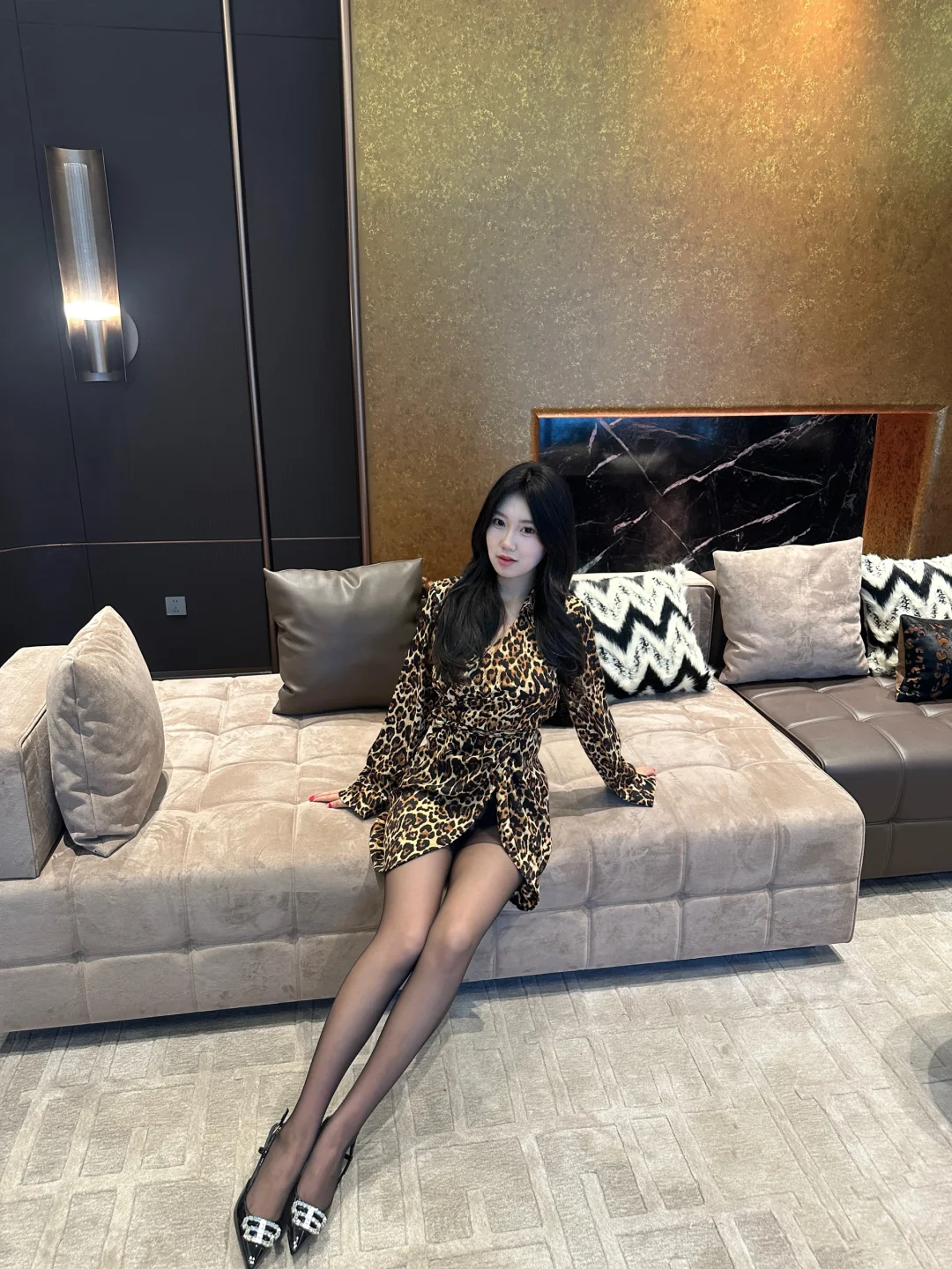 豹纹是女人成熟的标志