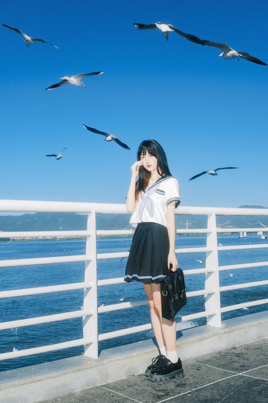 给199个在昆明的女生拍照24/199海鸥拍照