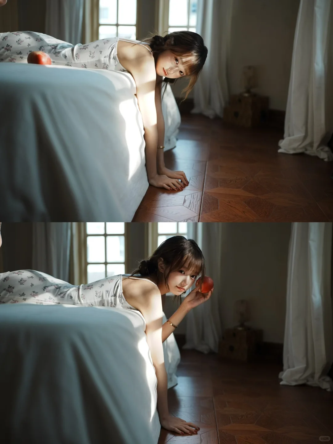 人像如奶油般化开