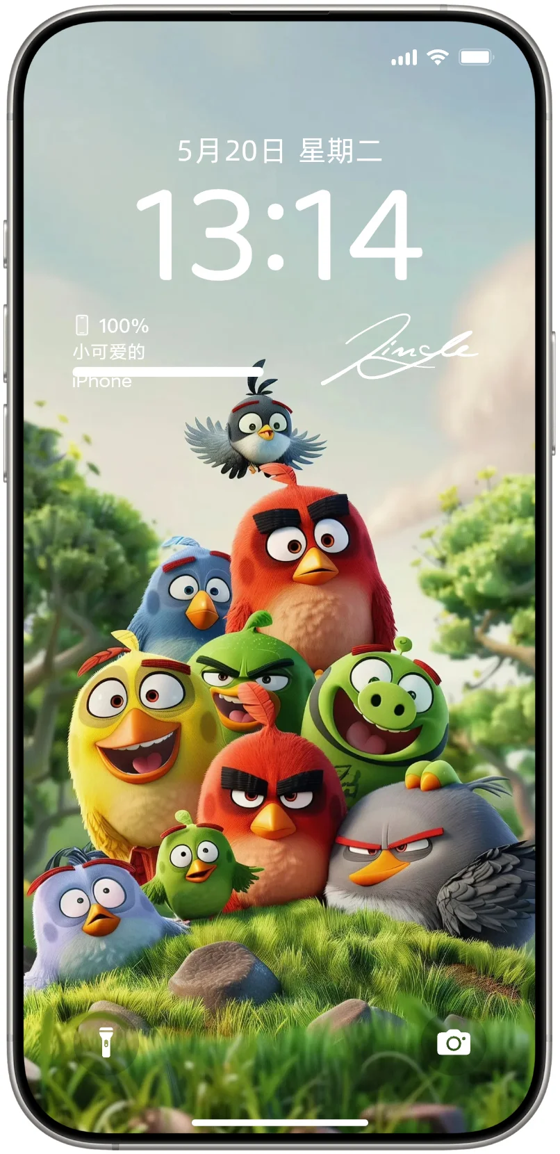 今日份壁纸｜愤怒的小鸟、可爱壁纸