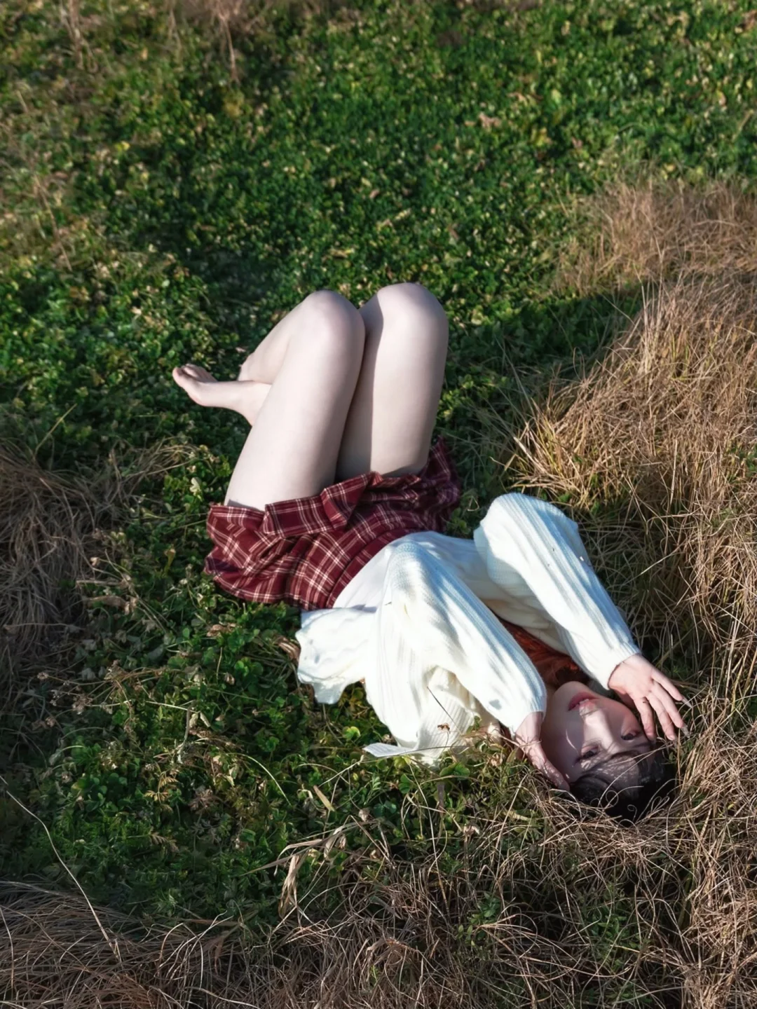 在秋天的草地上｜感受旷野的慵懒惬意时光