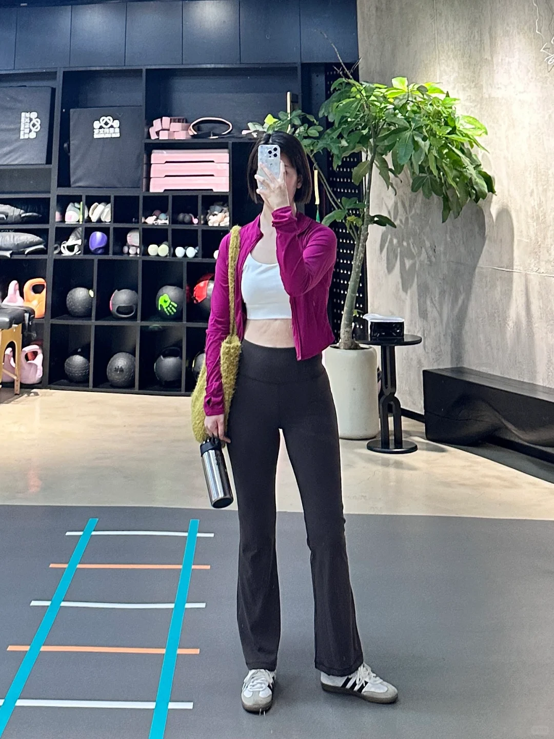 最近的健身穿搭合集，哪套显瘦显而易见了