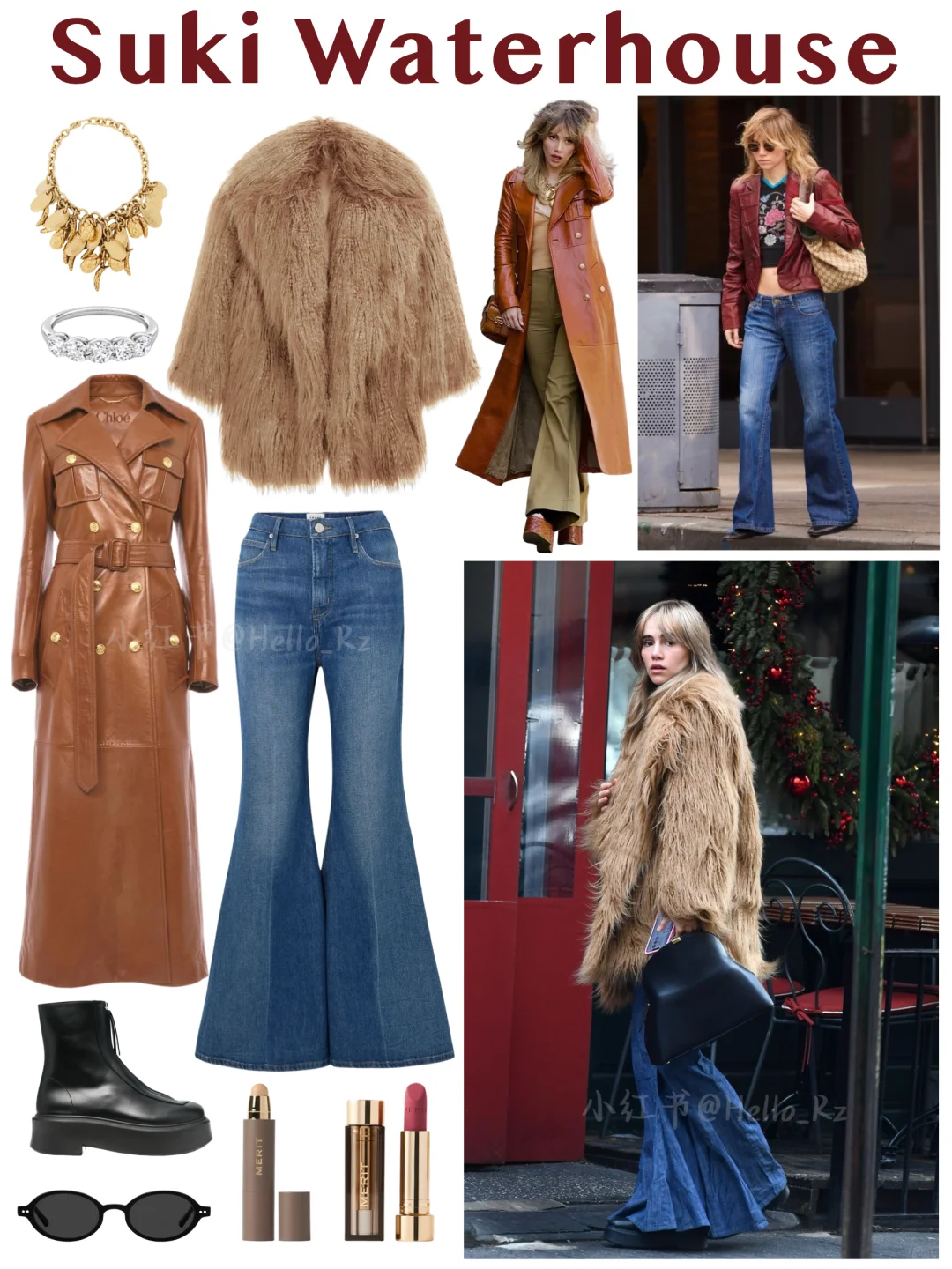 秋冬时髦穿搭灵感🍂复古慵懒的Boho Chic