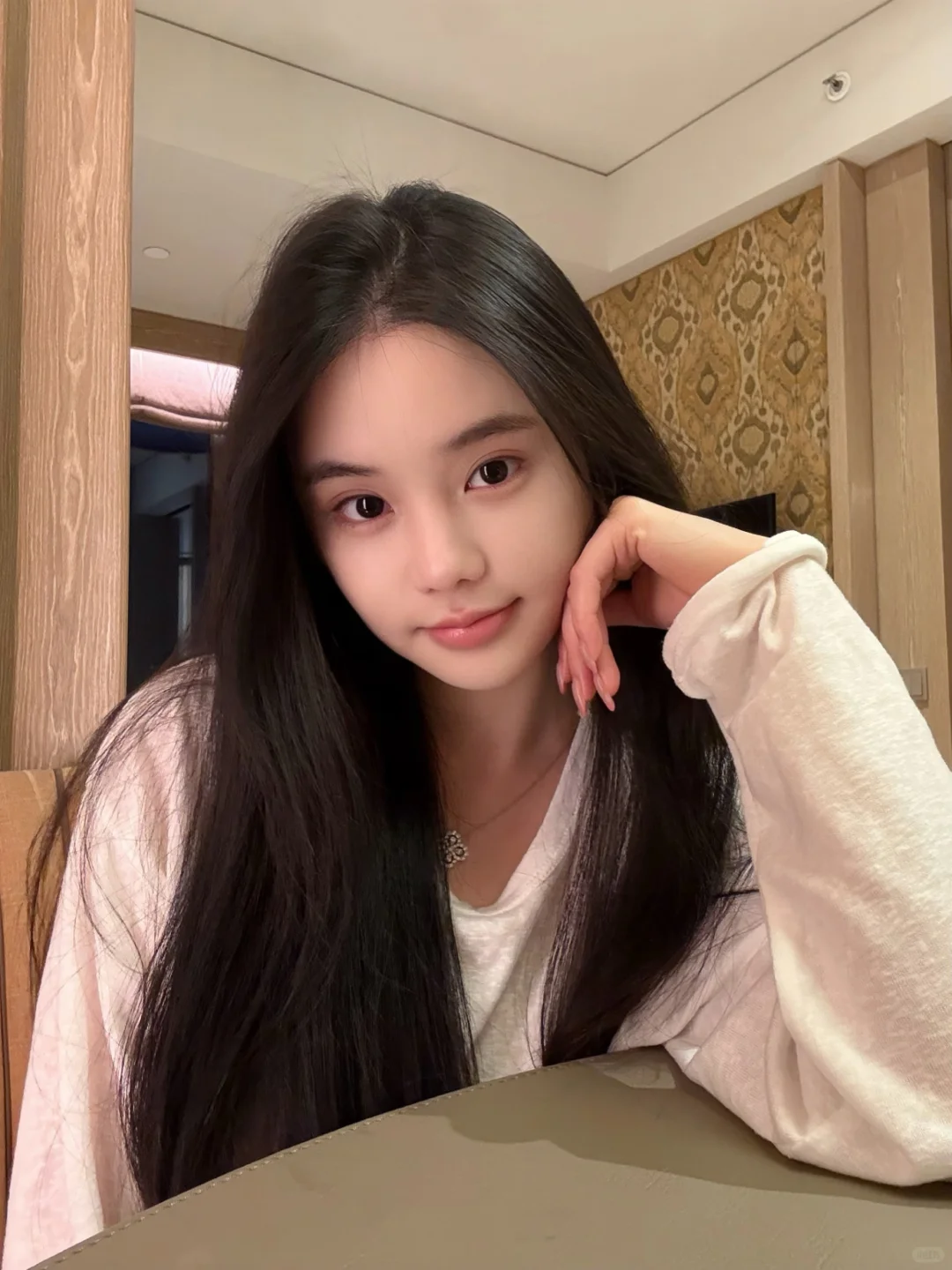 素颜的我 又是新女孩子了