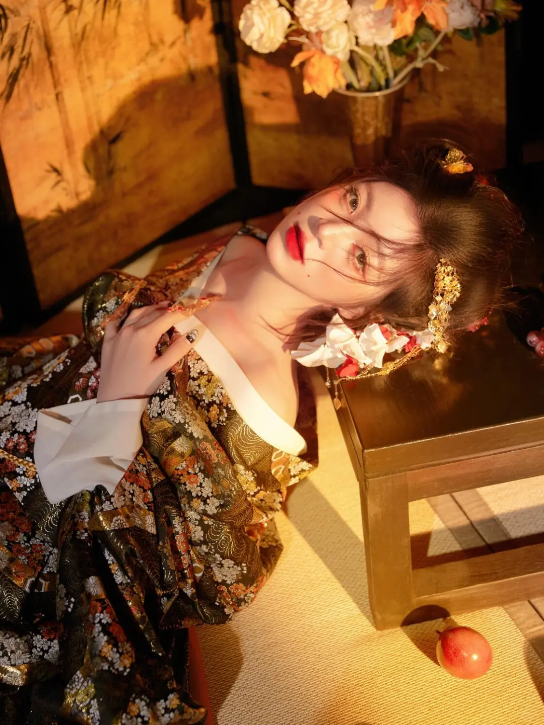 👘 风情万种 妖艳花魁，媚而不妖✨