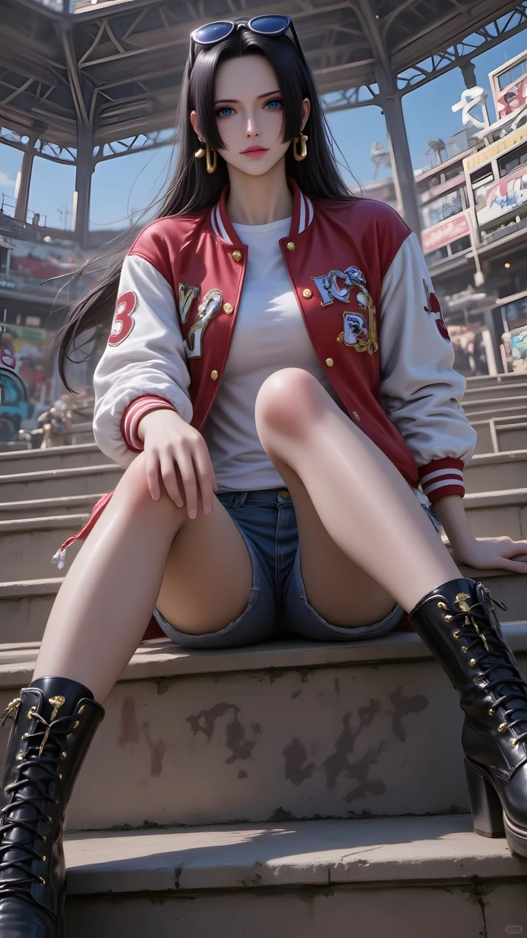 AI创作DIY海贼王女帝篇：灼影猎鸿