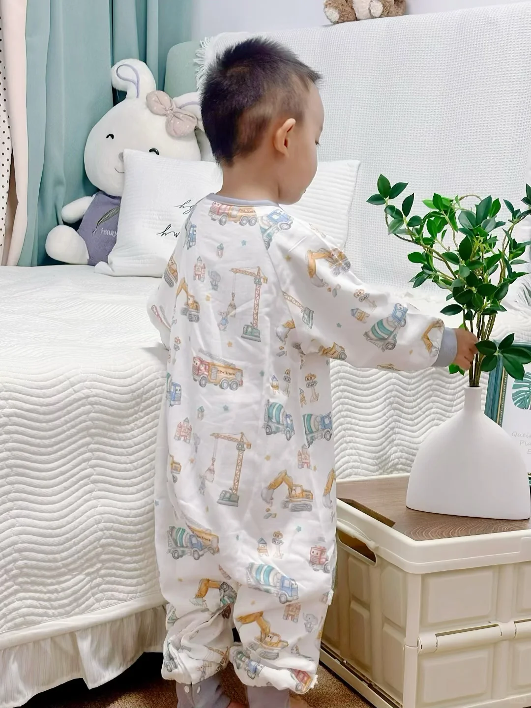 当一件宝宝睡袋时尚和实用并存时…