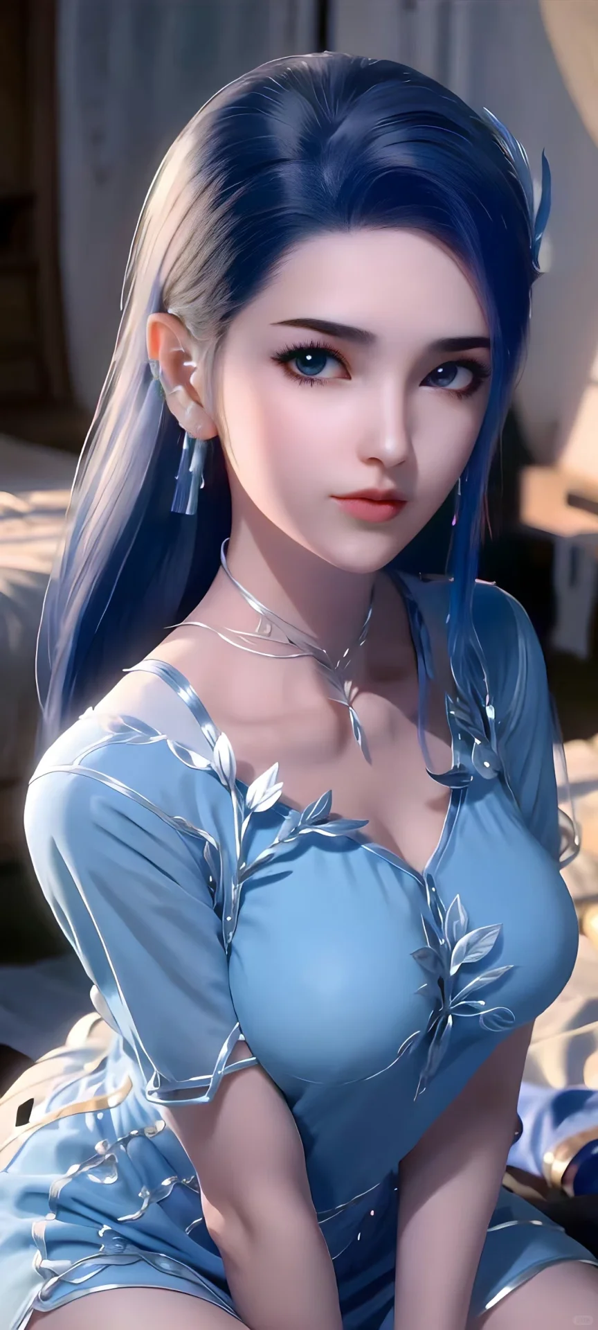 斗罗大陆：阿银 性感 AI 壁纸