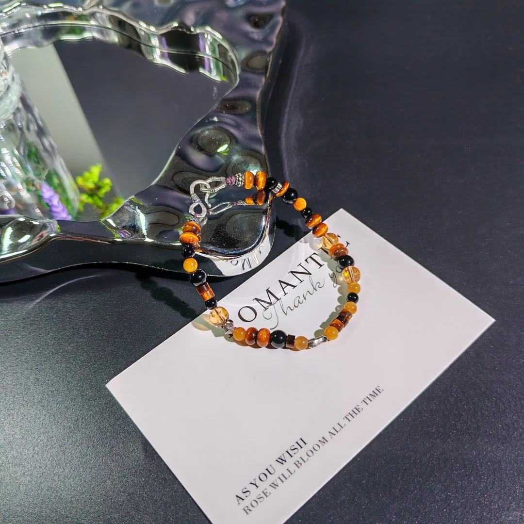 💥天然石+纯银=王炸！解锁你的叠戴自由！