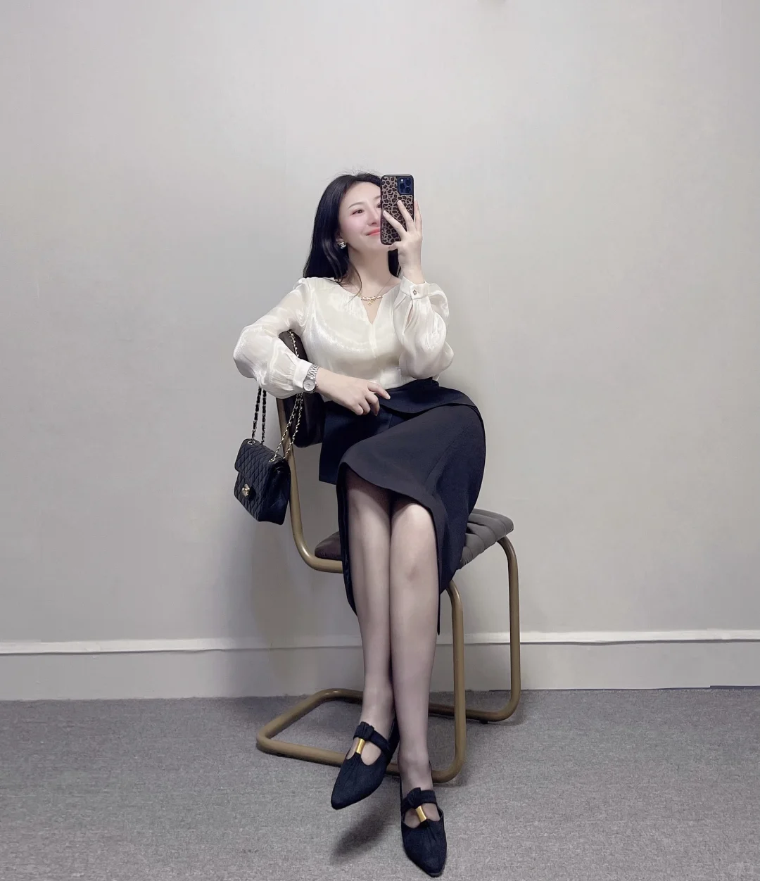 高级感穿搭 轻松拿捏气质女人味～